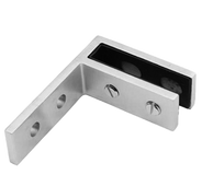 10105A - WALL TO GLASS ELONGATED STIFFENER FOR 12MM GLASS