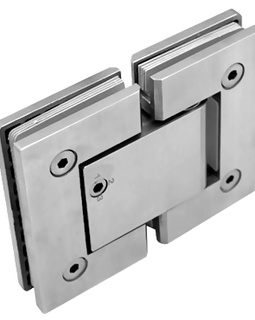 10922 - HYDRAULIC HINGE GLASS TO GLASS 180° (STANDARD DUTY GENOVA SERIES)