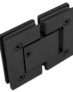 10922 - HYDRAULIC HINGE GLASS TO GLASS 180° (STANDARD DUTY GENOVA SERIES)