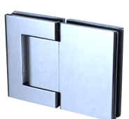 10924 - HYDRAULIC HINGE GLASS TO GLASS 180° (HEAVY DUTY VENTURA SERIES)
