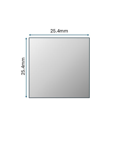 15055 - ALUMINUM U PROFILE END CAP