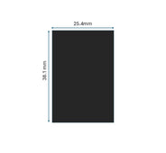 15056 - ALUMINUM U PROFILE END CAP