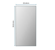 15057 - ALUMINUM U PROFILE END CAP