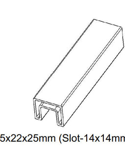 16002 - FERRIER U CHANNEL SS304