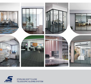 26069 - L3 TELESCOPIC SOFT DOOR SLIDERS (KIT) FRO 3 PANELS ENIGMA3