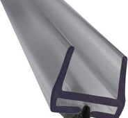 27412 - WEATHER STRIP PREVENTS DRAFTS BETWEEN GLASS DOORS, STORE FRONT