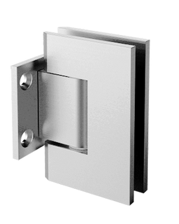 30007 - WALL TO GLASS SHORT PLATE SQUARE EDGE HINGE