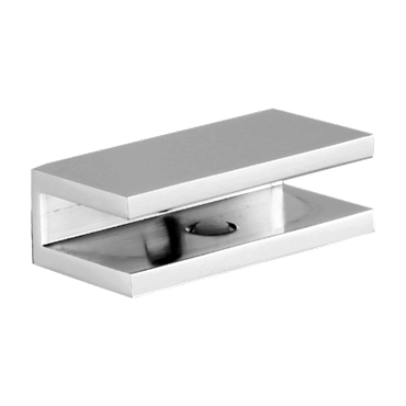 35029 - RECTANGLE GLASS SHELF CLIP 1/4