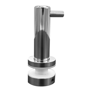 35032 - GLASS MOUNTED CYLINDRICAL ROBE HOOK