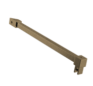 35035ASQ - ADJUSTABLE GLASS TO WALL BAR