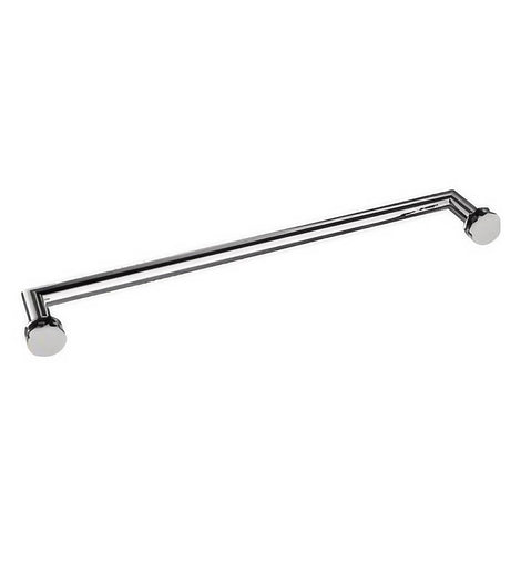 60180-MTS - ø19 MITERED SINGLE SIDE TOWEL BAR 18