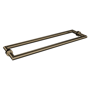 60180-MTD - ø19 MITERED BACK TO BACK TOWEL BARS 18