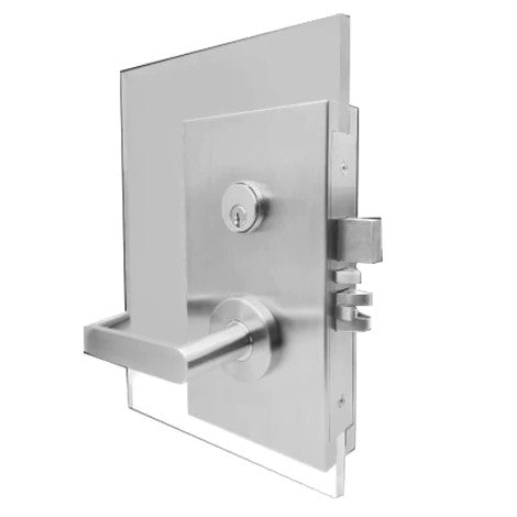 70001-LH - GLASS DOOR LOCK (LEFT HAND OPERATION)