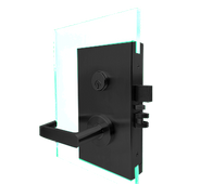 70001-LH - GLASS DOOR LOCK (LEFT HAND OPERATION)