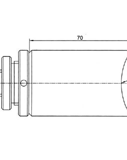 701-A02 - SPIDER BOLT ADJUSTABLE - ROUND BASE