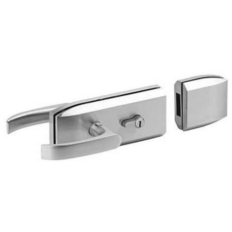 71101RH - STANDARD DUTY MECHANICAL LOCK GLASS TO GLASS/WALL (RIGHT)