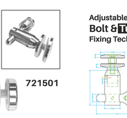 721501 - BOLT AND TURN- TWO POINT BOLT (ADJUSTABLE)