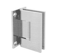 30001 - WALL TO GLASS FULL BACK PLATE SQUARE EDGE HINGE