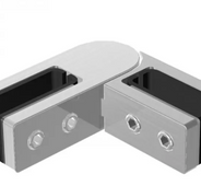 10106 - 15 GLASS TO GLASS ADJUSTABLE STIFFENER FOR 15MM GLASS