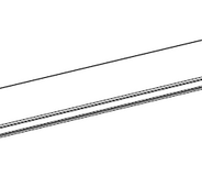 90001 - LED DIFFUSER - LED HANDRAIL DIFFUSER FOR 10021