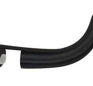 35032E - Glass Mounted Round Robe hook (no fabrications)